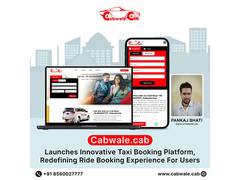 
      
      Cabwale.cab Launches Innovative Taxi Booking Platform
      
      