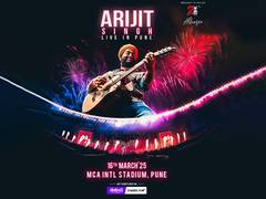 
      
      Arijit Singh is set to perform in Pune 
      
      