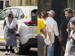 
      
      Actress Kareena Kapoor Khan, Sharmila Tagore arrive at Hospital
      
      