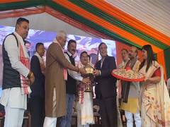 
      
      LS MP Dilip Saikia takes charge as new BJP state unit chief
      
      
