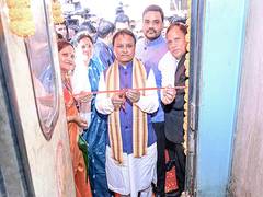 
      
      Odisha CM Majhi flags off special train for senior citizens 
      
      