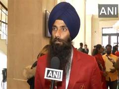 
      
      Jarmanpreet Singh feels 