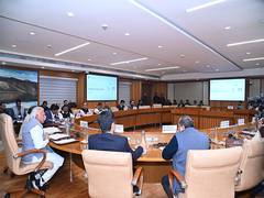 
      
      Union Minister Manohar Lal chairs meeting of Consultative Committ
      
      