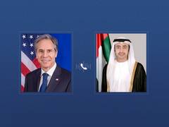 
      
      Abdullah bin Zayed, Blinken discuss bilateral strategic relations
      
      