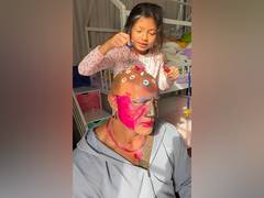 
      
      Dwayne Johnson shares hilarious makeover by daughters
      
      