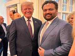 
      
      Trump's Indian real estate partner in US for inauguration
      
      
