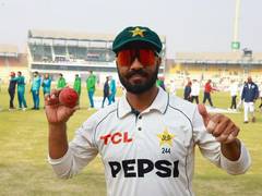 
      
      Shan Masood lauds spinners after Pakistan's 127-run victory 
      
      
