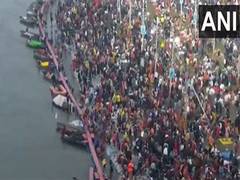 
      
      Over 2.27 million pilgrims visit Mahakumbh on day 8
      
      