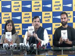 
      
      AAP releases book with blank pages titled 'Achievements of BJP in
      
      
