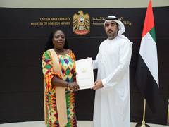 
      
      UAE: MoFA receives credentials of Consul-General of Ghana
      
      