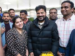 
      
      Chief Minister Revanth Reddy arrives in Zurich to promote Telanga
      
      