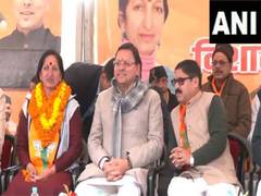 
      
      Congress drenched in corruption, appeasement politics: CM Dhami 
      
      