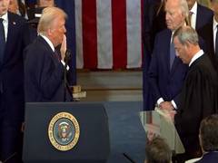
      
      Donald Trump sworn-in as 47th President of US
      
      
