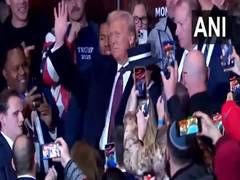 
      
      Trump arrives at Capitol One Arena to cheers, chants of 'USA USA'
      
      