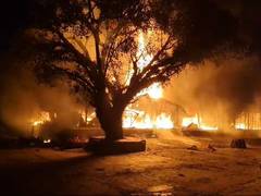
      
      Uttar Pradesh: Fire breaks out in Amroha's Mandi area
      
      