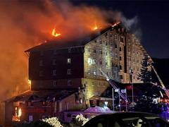 
      
      Turkiye: At least 10 people killed as fire erupts at ski resort  
      
      