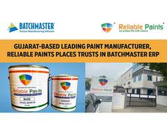 
      
      Reliable Paints Chooses BatchMaster ERP 
      
      