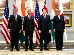 
      
      Quad commits to boost supply chain security in Indo-Pacific
      
      