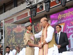 
      
      Govt cleared way for girls' admission in Sainik Schools: Rajnath 
      
      