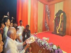 
      
      Gujarat CM Attends 'Ram Ratri' in Ahmedabad
      
      