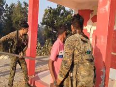 
      
      Chhattisgarh: Security forces seize Maoist training camp in Bijap
      
      