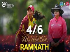 
      
      West Indies crush Malaysia to secure Super Six spot 
      
      