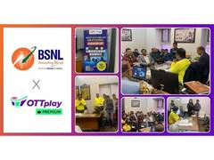 
      
      BSNL Launches IFTV Pilot in UP East in partnership with OTTplay
      
      