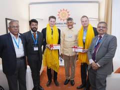 
      
      CM Chandrababu Naidu showcases Andhra Pradesh at WEF
      
      