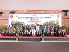 
      
      Defence Minister Rajnath Singh flags off ‘SANJAY’ Battlefield Sur
      
      