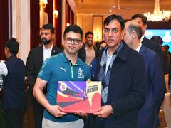 
      
      RCB presents Sports-Forward Nation report to Union Min Mandaviya
      
      