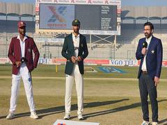 
      
      West Indies win toss; opt to bat first against Pakistan
      
      