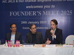 
      
      Hari Shankar Singhania School of Business hosts founders meet
      
      