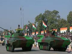 
      
      T-90 Bhishma tanks, Nag missile systems steal the show at R-Day
      
      