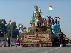 
      
      Haryana's R-Day tableau, a dazzling celebration of sports achieve
      
      