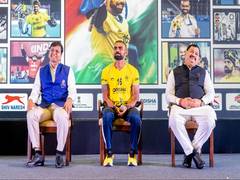 
      
      HI congratulates Sreejesh  on being conferred with Padma Bhushan
      
      