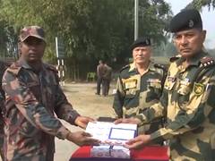 
      
      BSF, SSB exchange sweets with Bangladeshi, Nepali counterparts 
      
      