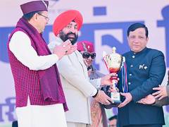 
      
      Uttarakhand: Department of Information bag best tableau award
      
      