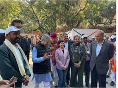 
      
      Ashwini Vaishnaw interacts with special invitees of ‘Mann Ki Baat
      
      