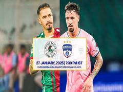 
      
      ISL: Mohun Bagan SG, out-of-form Bengaluru FC lock horns
      
      