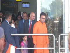 
      
      ICC chairman Jay Shah arrives at Prayagraj for Maha Kumbh 2025
      
      