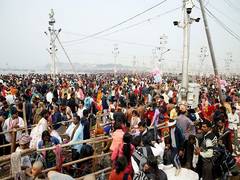 
      
      Mahakumbh: Over 6 mn devotees take holy dip at Triveni Sangam 
      
      