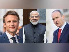 
      
      PM Modi thanks Irish counterpart Martin, French President Macron
      
      