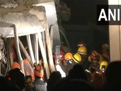 
      
      Ten people rescued after building collapse in Delhi's Burari
      
      