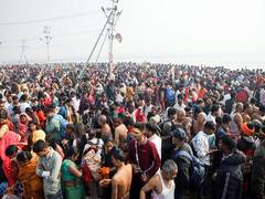 
      
      Over 15 million devotees take holy dip at Sangam on Jan 27
      
      