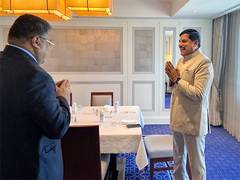 
      
      Madhya Pradesh CM Mohan Yadav receives warm welcome in Tokyo
      
      