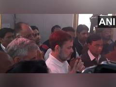 
      
      Lok Sabha LoP Rahul Gandhi offers prayers at Valmiki Temple
      
      