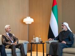 
      
      Jaishankar meets Crown Prince of Abu Dhabi
      
      
