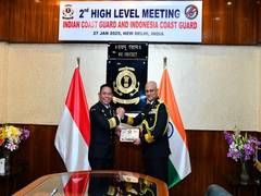
      
      2nd High-Level meeting between Indian and Indonesian Coast Guards
      
      