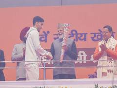 
      
      Prime Minister Narendra Modi inaugurates 38th National Games 
      
      