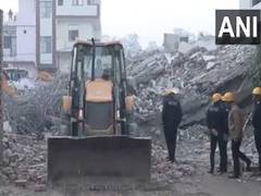 
      
      Burari building collapse: Family of four rescued 
      
      